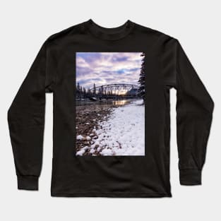 Snow Baubles on the Shoreline Long Sleeve T-Shirt